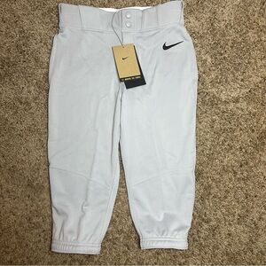 Nike Kids Light Gray Baseball Pants